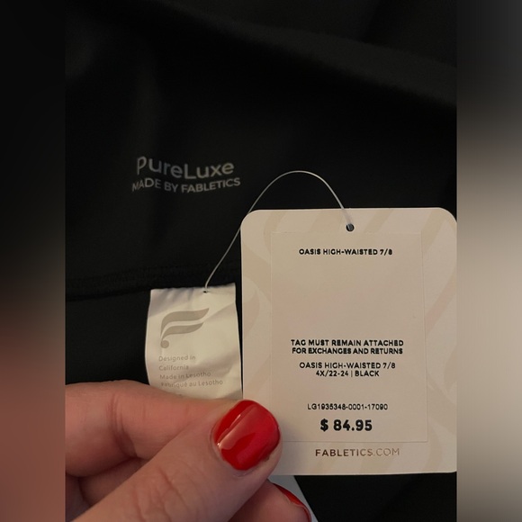 Oasis PureLuxe High-Waisted 7/8 Legging - Picture 4 of 4